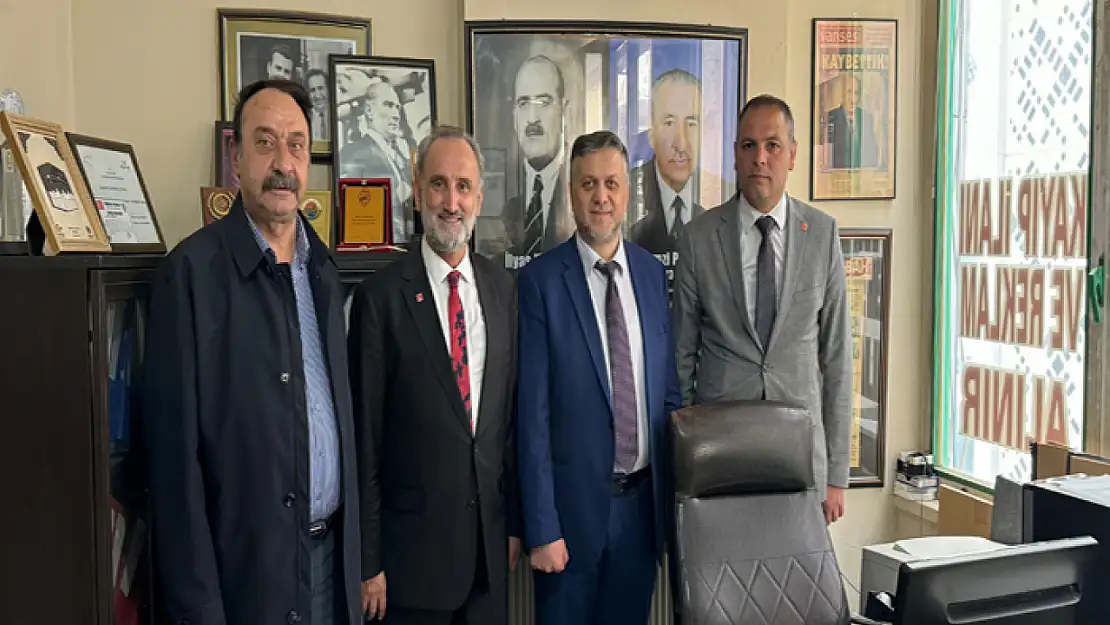 Saadet Partisi'nden gazetemize ziyaret