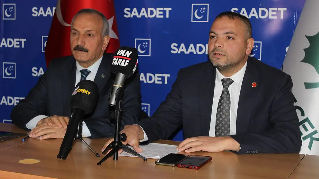 Saadet ve Gelecek Partisi'nden Van için şehir ittifakı