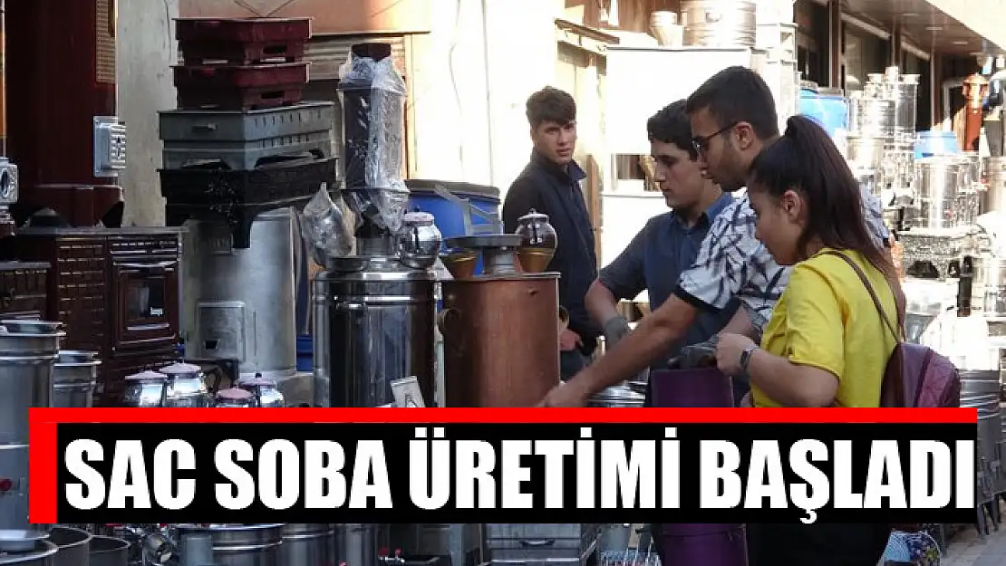 Sac soba üretimi başladı