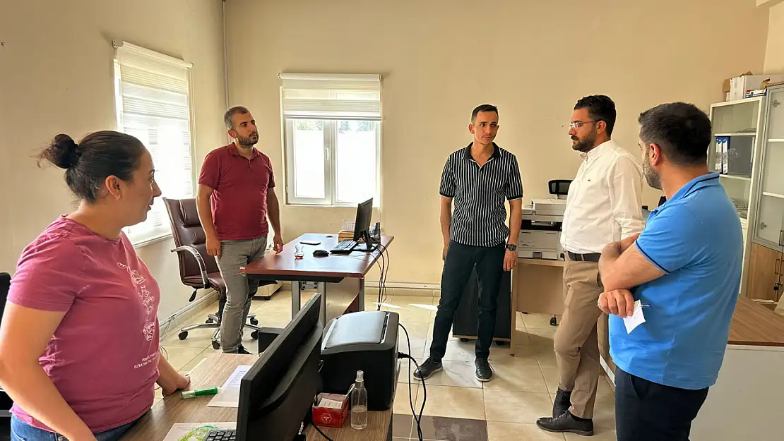 Sağlık hizmetleri başkanı Bostancı, çalışmaları yerinde inceledi