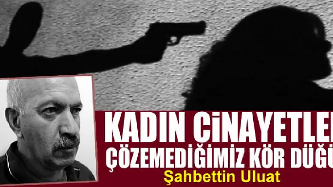 Kadın cinayetleri çözemediğimiz kör düğüm