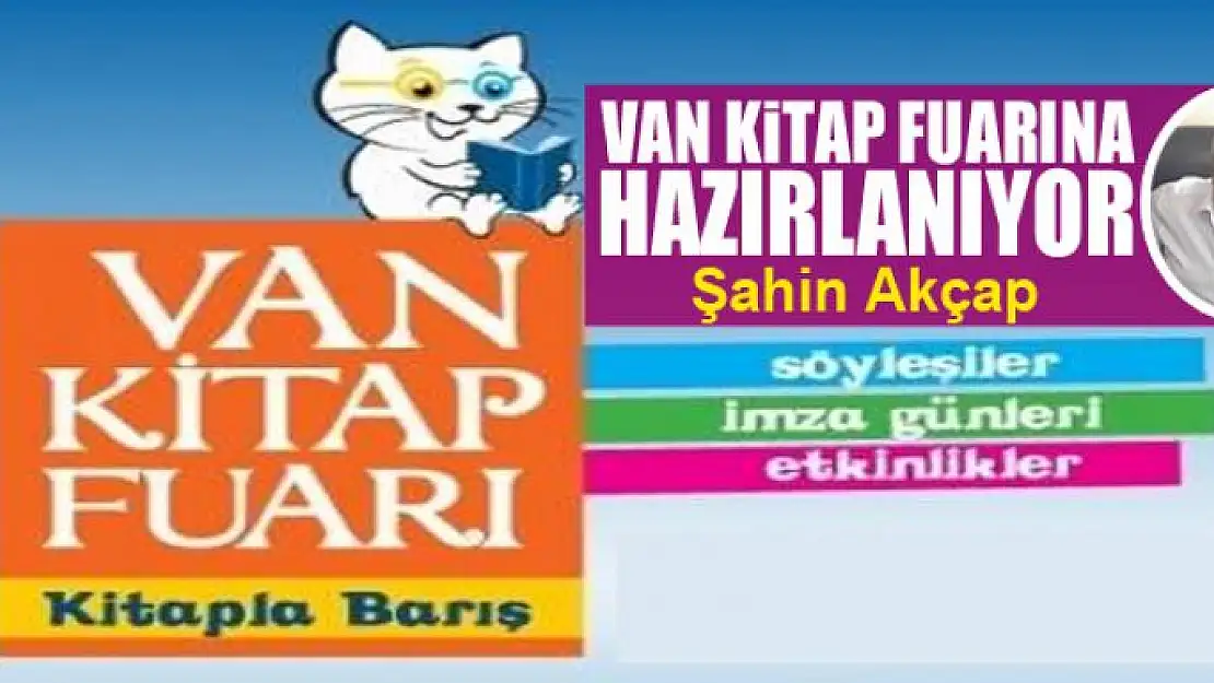 Van Kitap Fuarına Hazırlanıyor