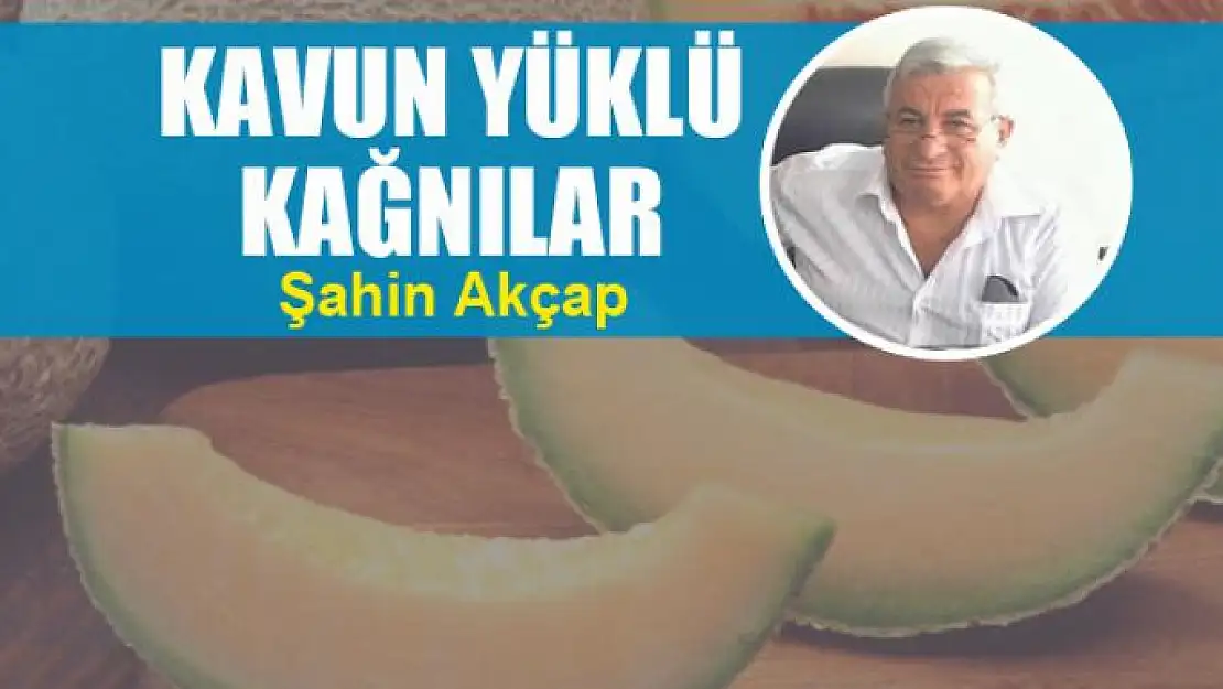 Kavun yüklü kağnılar    