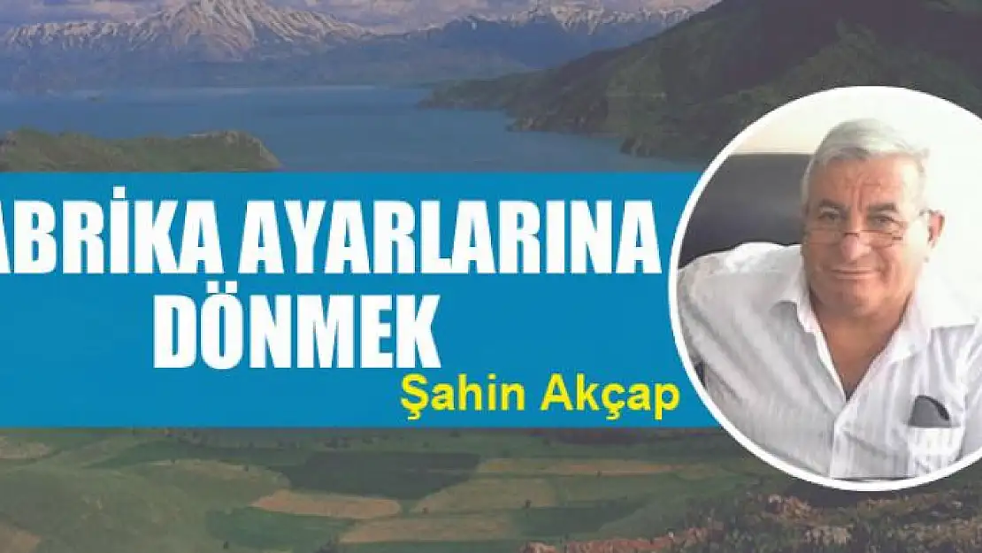 Fabrika ayarlarına dönmek 