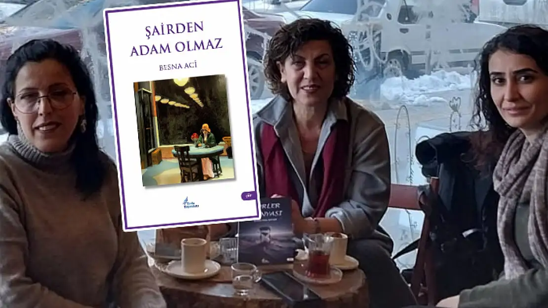 Şairden Adam Olmaz şiir kitabı okurlarıyla buluştu