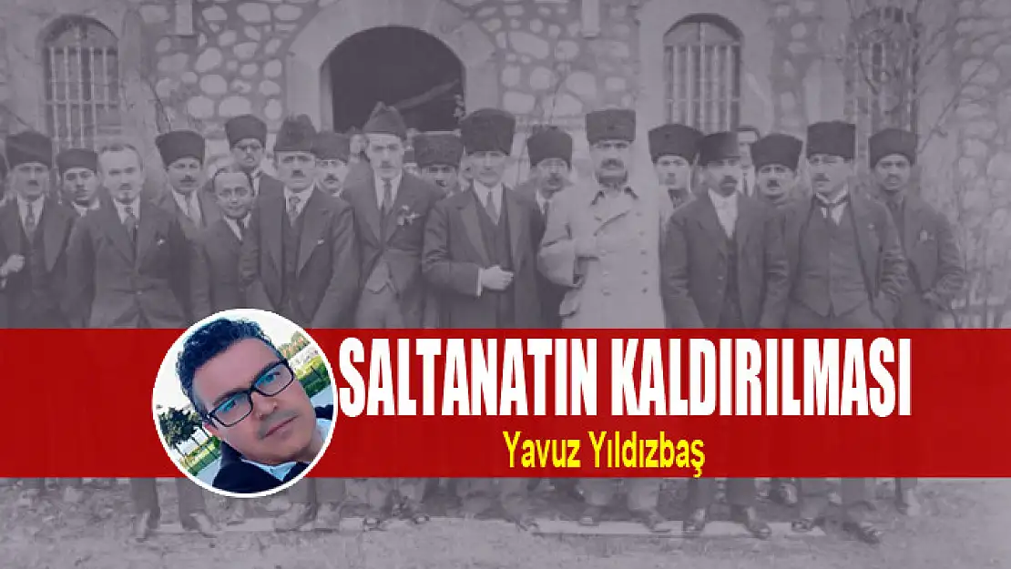 SALTANATIN KALDIRILMASI