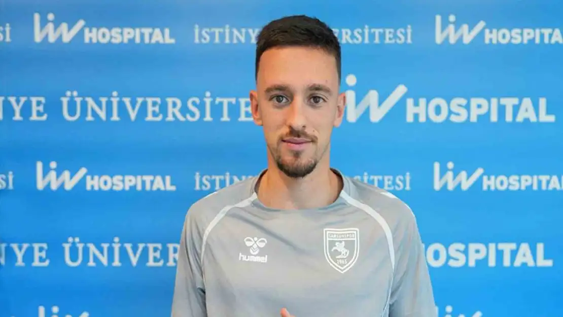 Samsunspor'un yeni transferi Sousa, sağlık kontrolünden geçti