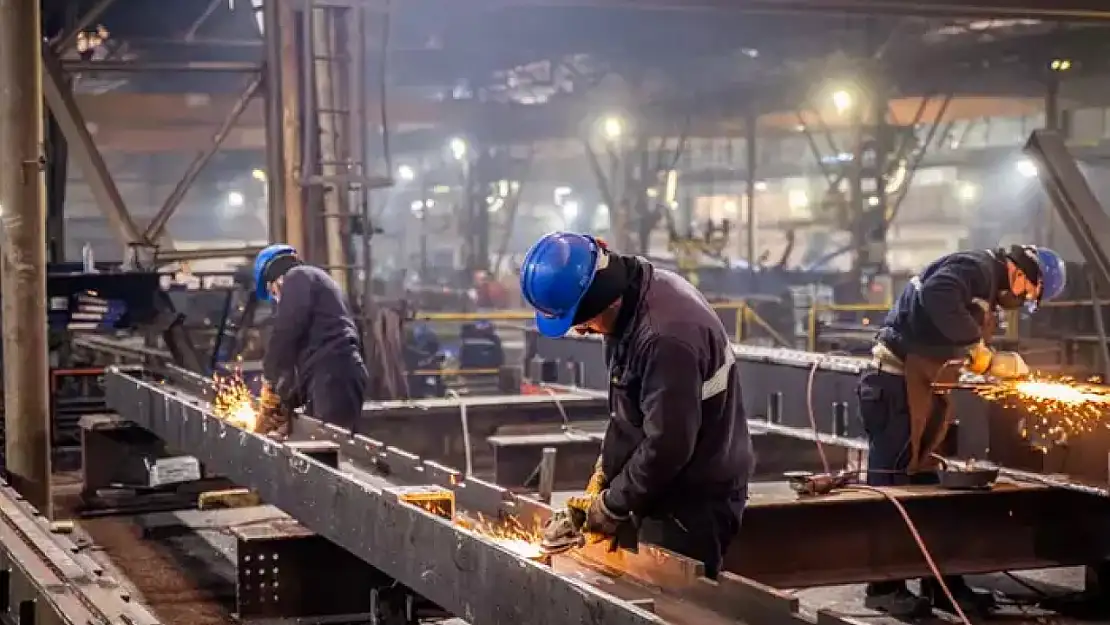 Sanayi üretimi yıllık yüzde 8,3 arttı