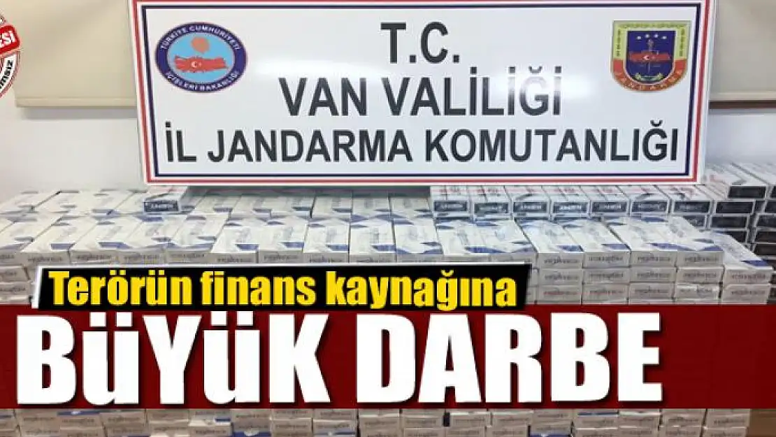 Terörün finans kaynağına büyük darbe 