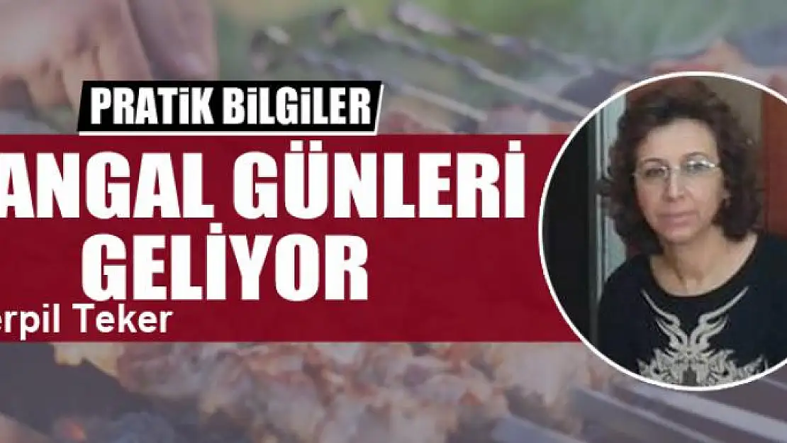 Mangal günleri geliyor