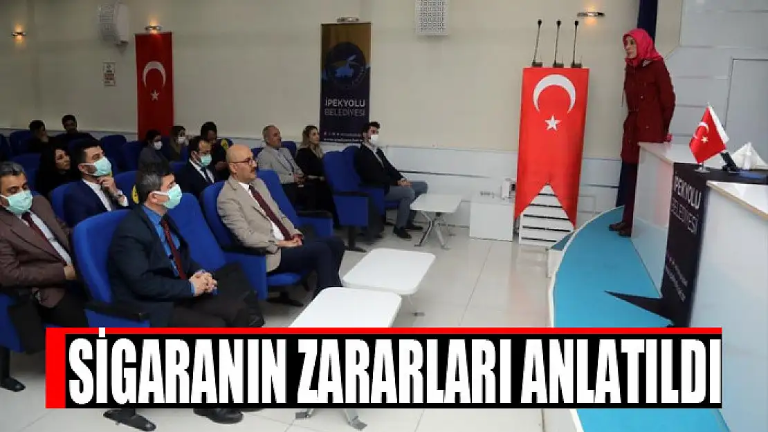 Sigaranın Zararları anlatıldı