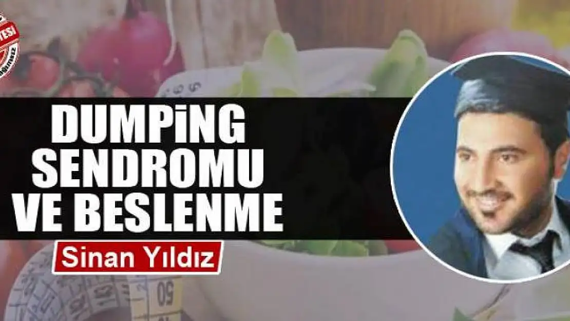 Dumping Sendromu ve Beslenme