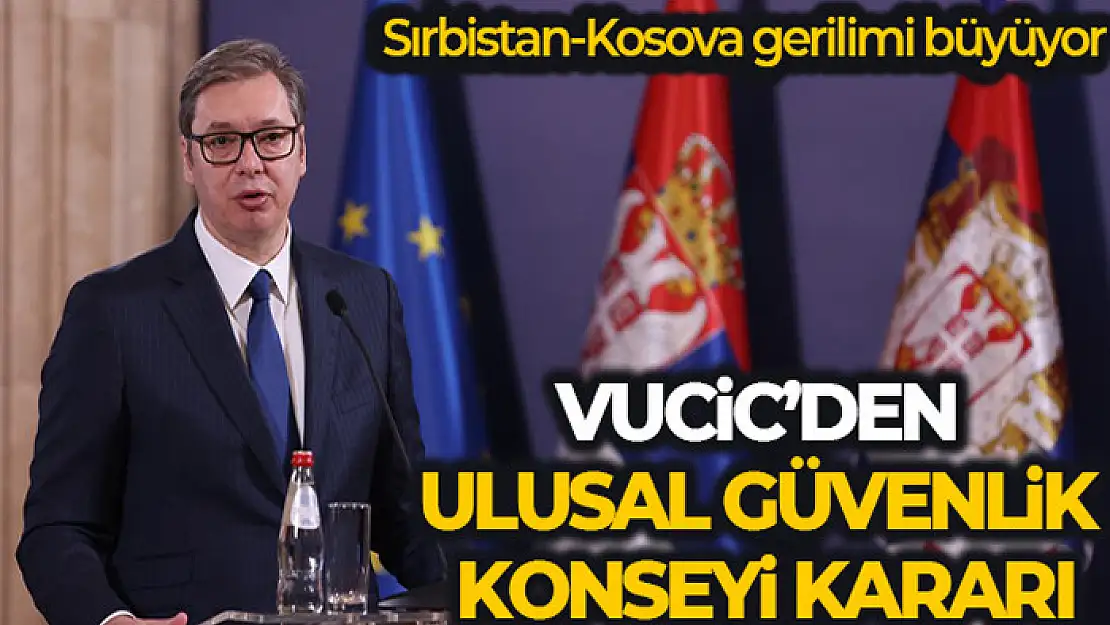 Sırbistan Cumhurbaşkanı Vucic, Ulusal Güvenlik Konseyi'ni toplama kararı aldı