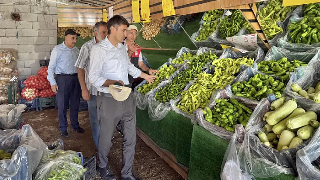 Şişman'dan Tuşba'daki sebze üreticilerine ziyaret