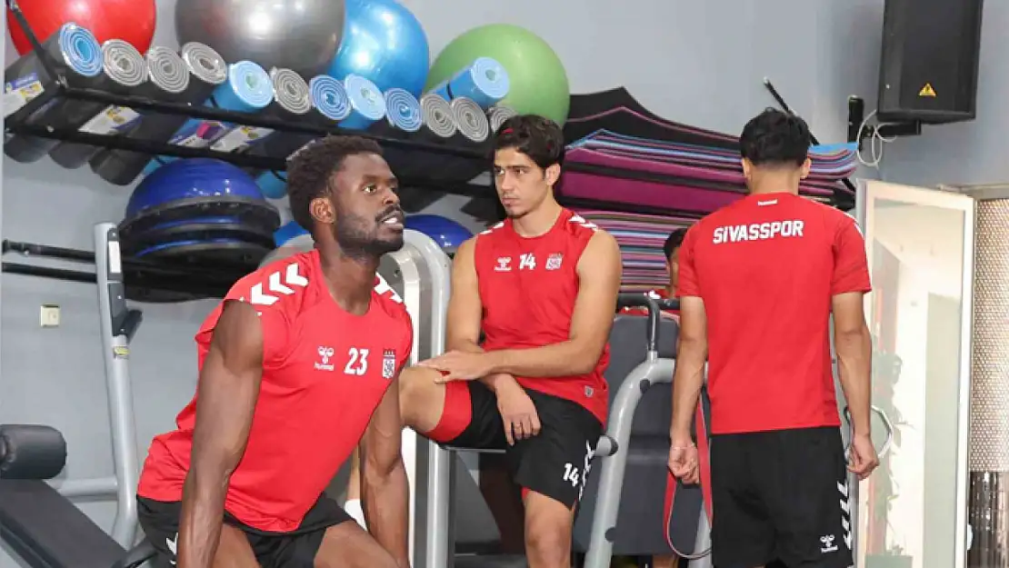 Sivasspor'da Sarıyer maçının hazırlıkları sürüyor