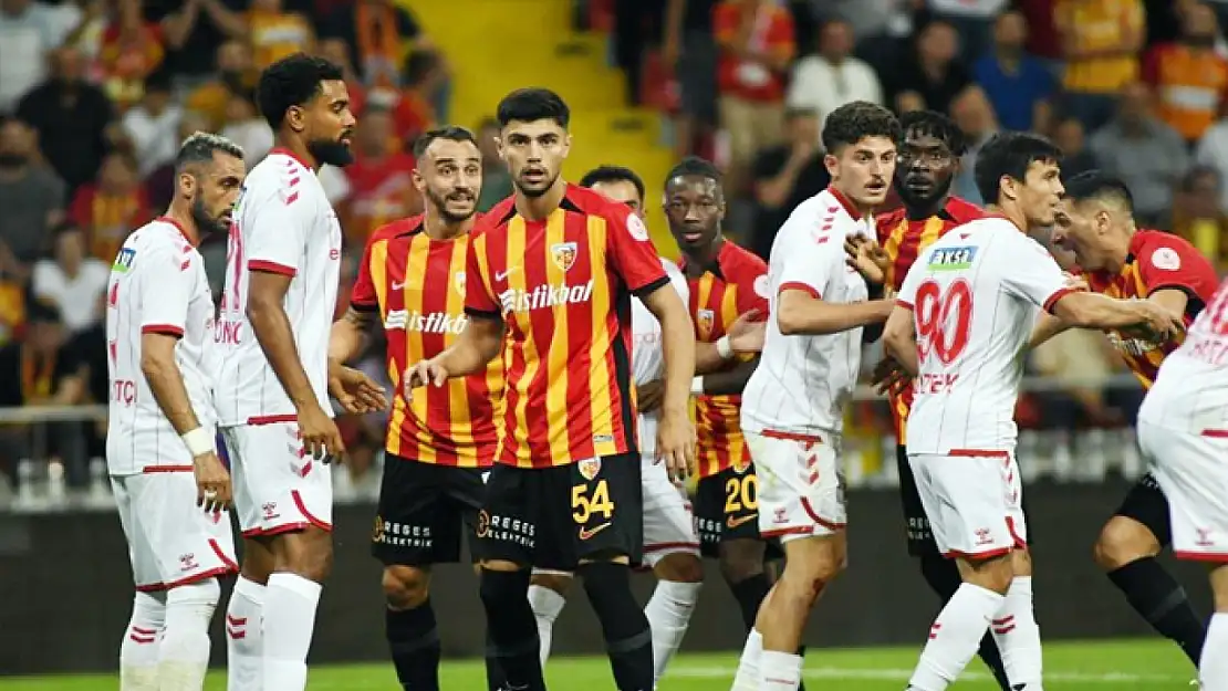 Sivasspor ile Kayserispor 36. randevuda