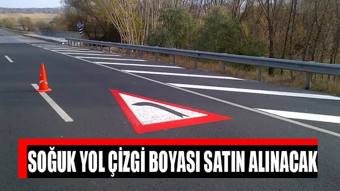 Soğuk yol çizgi boyası satın alınacak