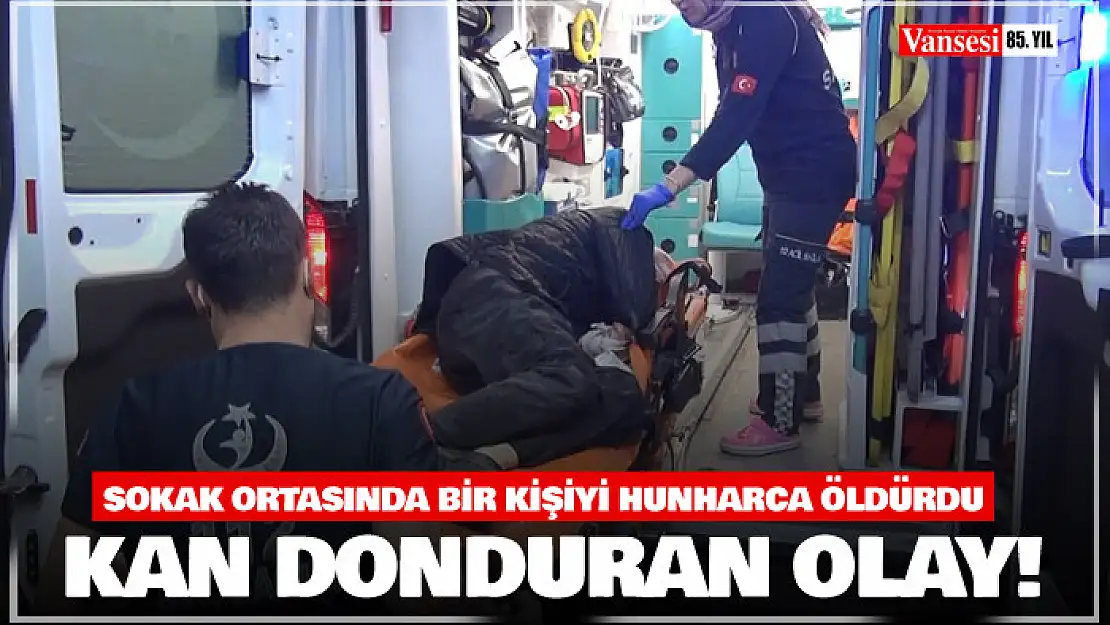 Sokak ortasında bir kişiyi öldüren sanık hakim karşısında