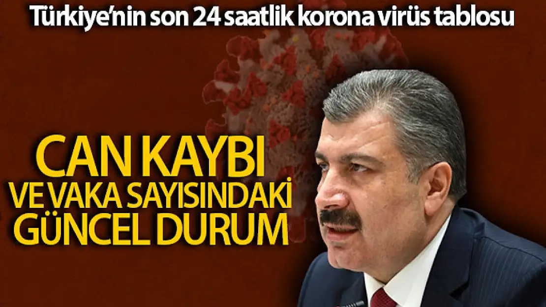 Son 24 saatte korona virüsten 171 kişi hayatını kaybetti