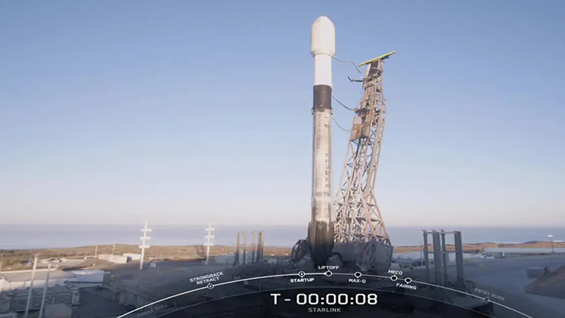 SpaceX, 27 Starlink uydusunu daha yörüngeye fırlattı