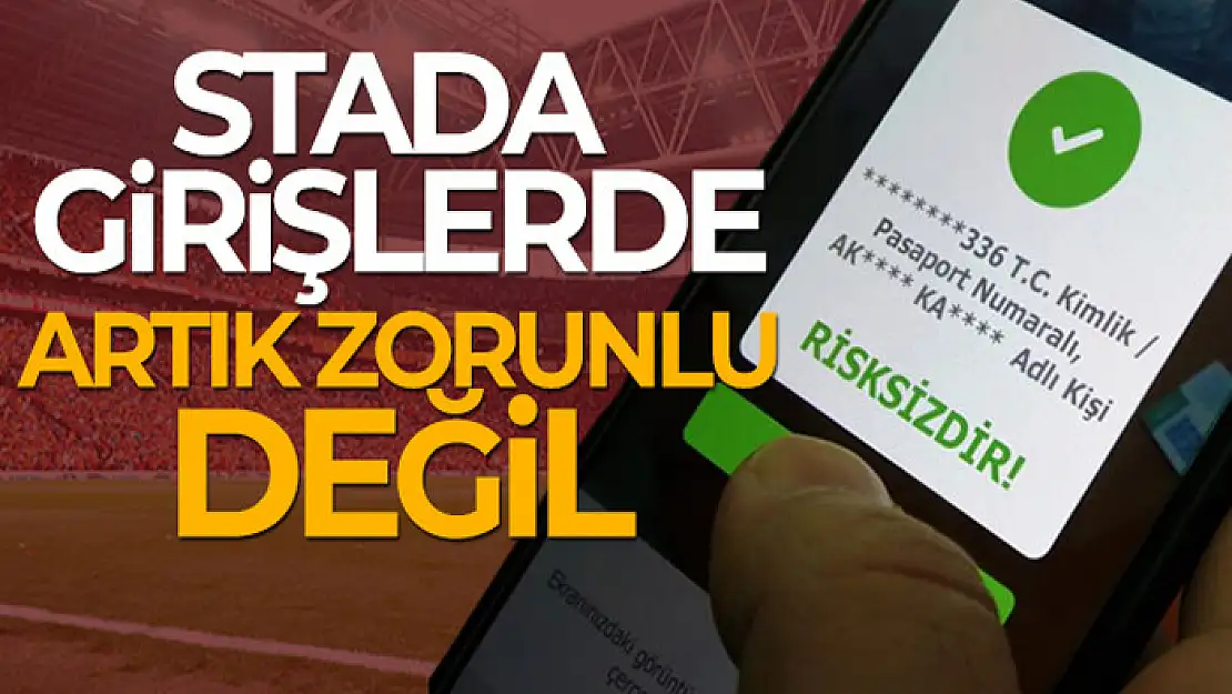 Statlara girişlerde HES kodu zorunluğu ve 12 yaş sınırlaması kalktı