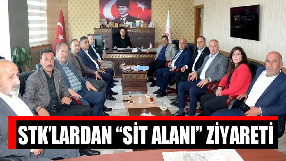 STK'lardan Van Çevre, Şehircilik ve İklim Değişikliği İl Müdürlüğü'ne Sit Alanı ziyareti