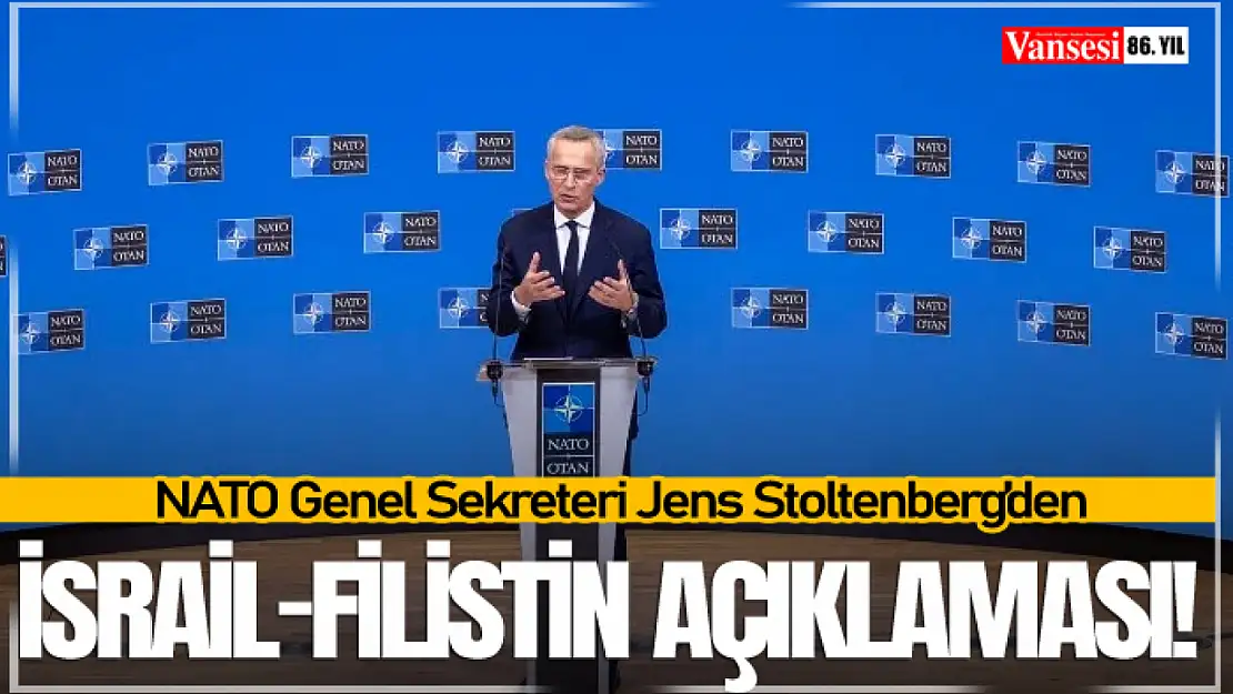 Stoltenberg'den İsrail-Filistin Açıklaması!