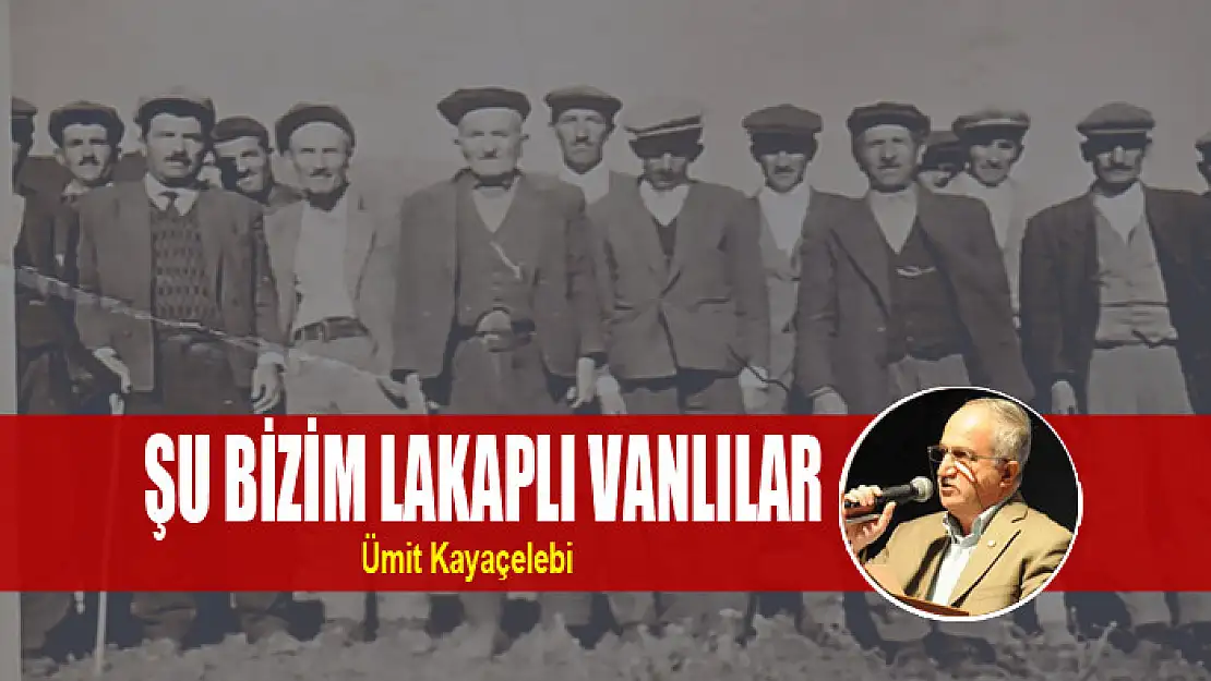 ŞU BİZİM LAKAPLI VANLILAR