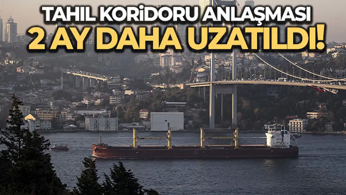 Tahıl Koridoru Anlaşması 2 ay uzatıldı