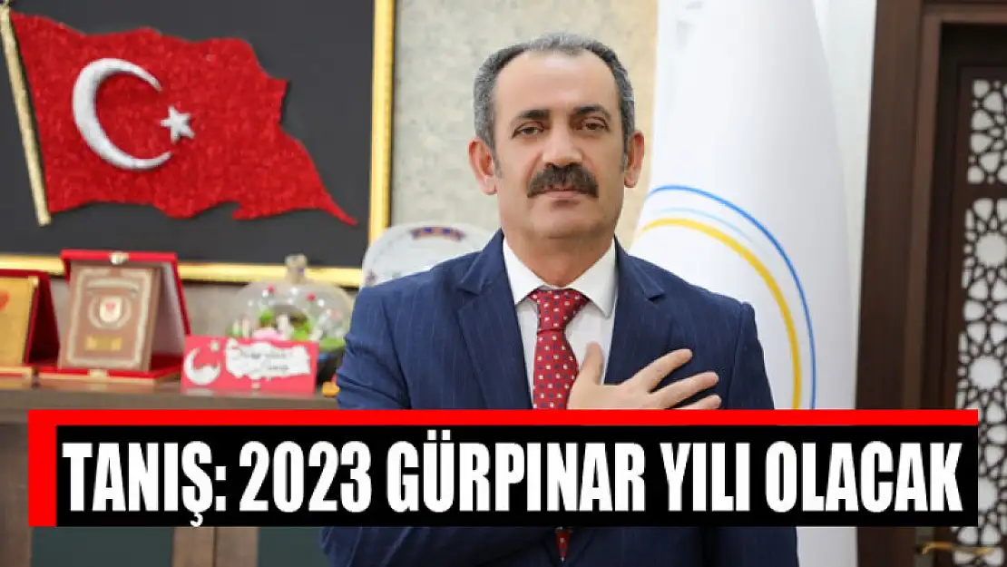 Tanış: 2023 Gürpınar yılı olacak