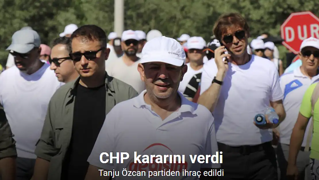 Tanju Özcan CHP'den atıldı