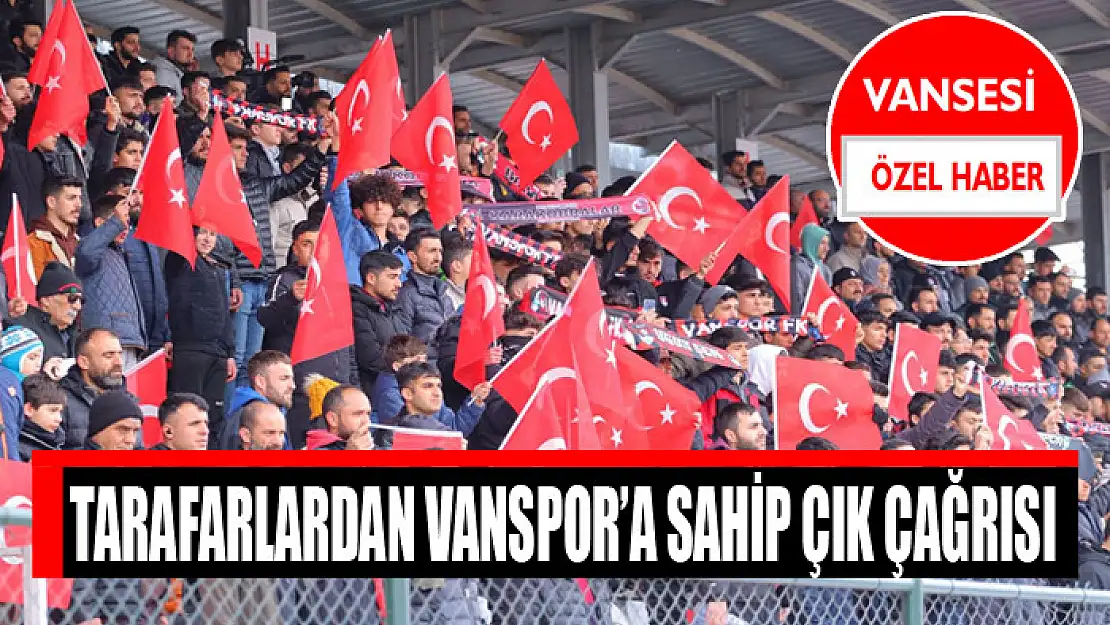 Tarafarlardan Vanspor'a sahip çık çağrısı