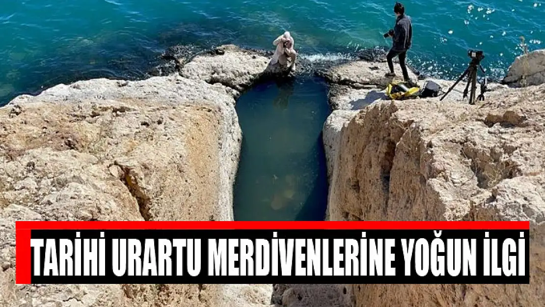 Tarihi Urartu merdivenlerine yoğun ilgi