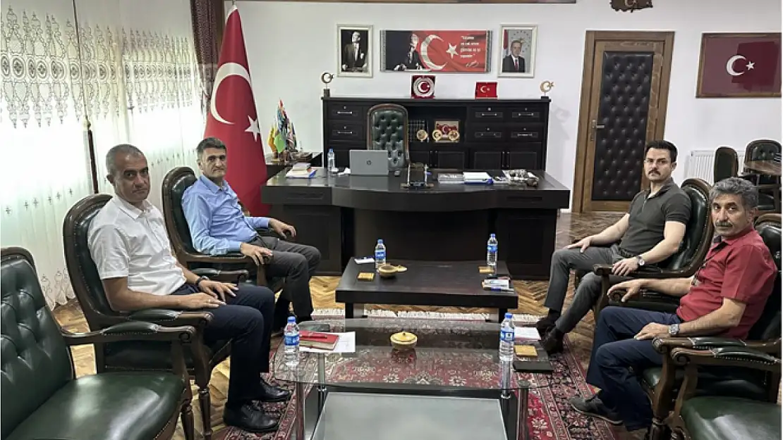 Tarım ve Orman İl Müdürü Şişman'dan Kaymakam Arslanargun'a ziyaret