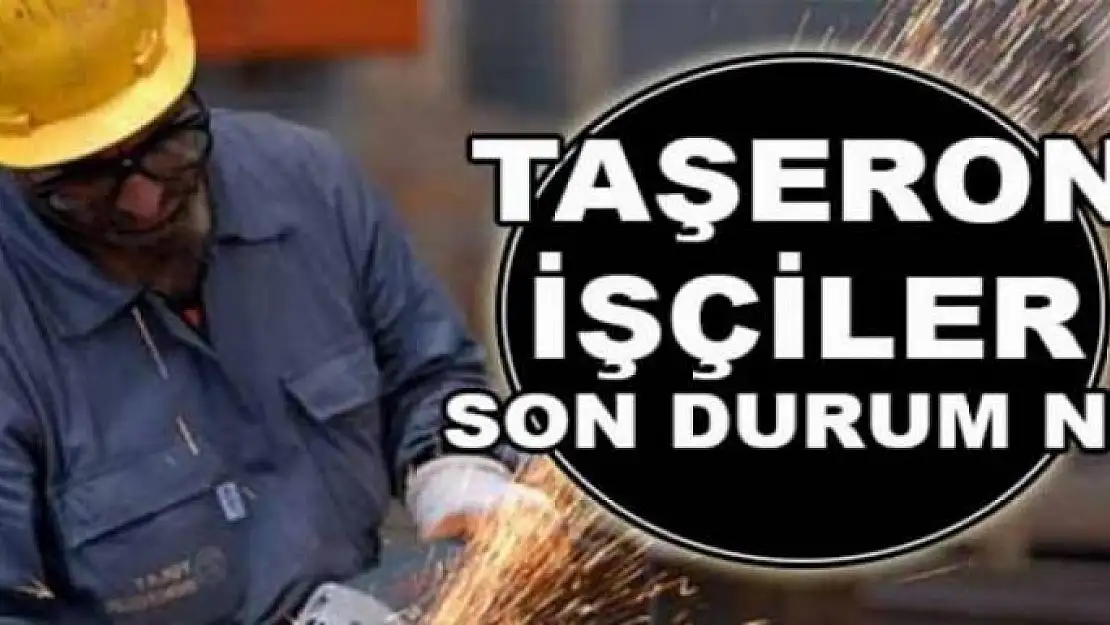 Taşeronda son dakika! Başvuru sonuçları açıklanıyor!