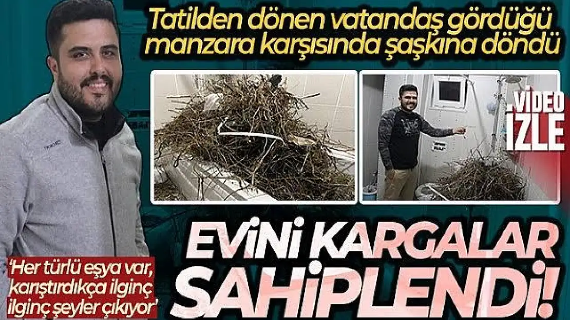 Tatilden dönen vatandaş gördüğü manzara karşısında şaşkına döndü