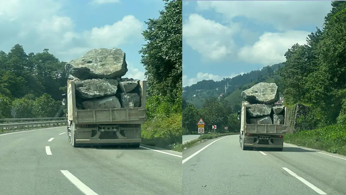 Tehlikeli yolculuk! Sürücüler tedirgin