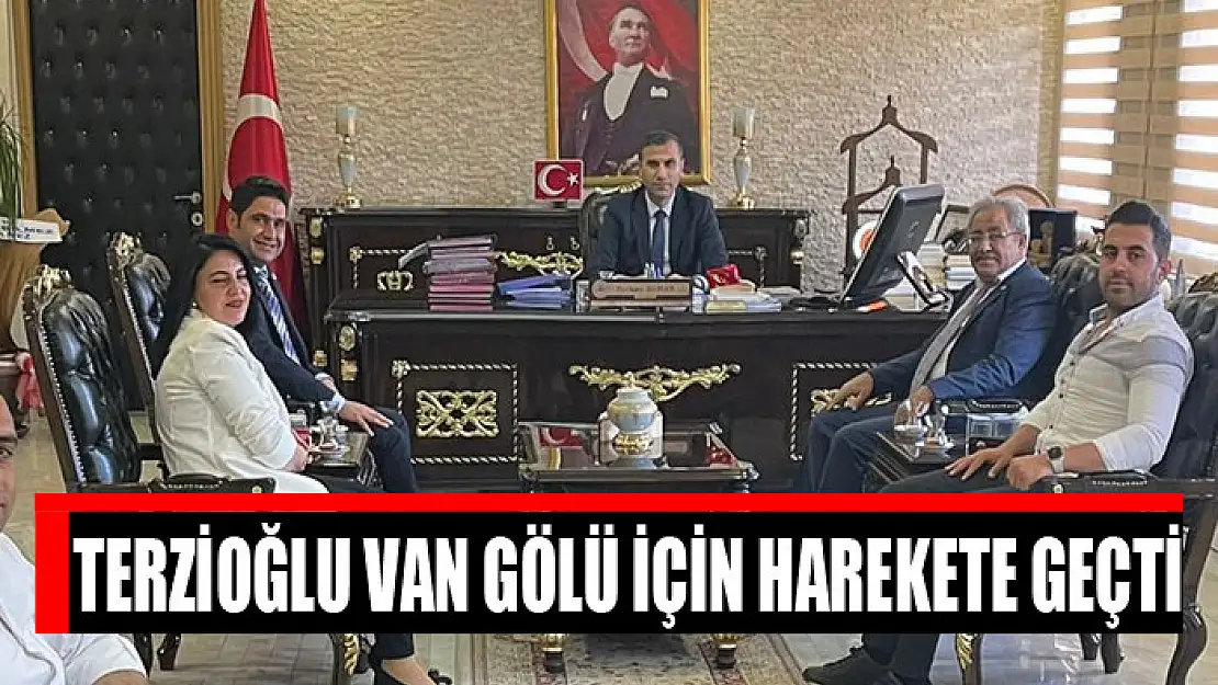 Terzioğlu Van Gölü için harekete geçti