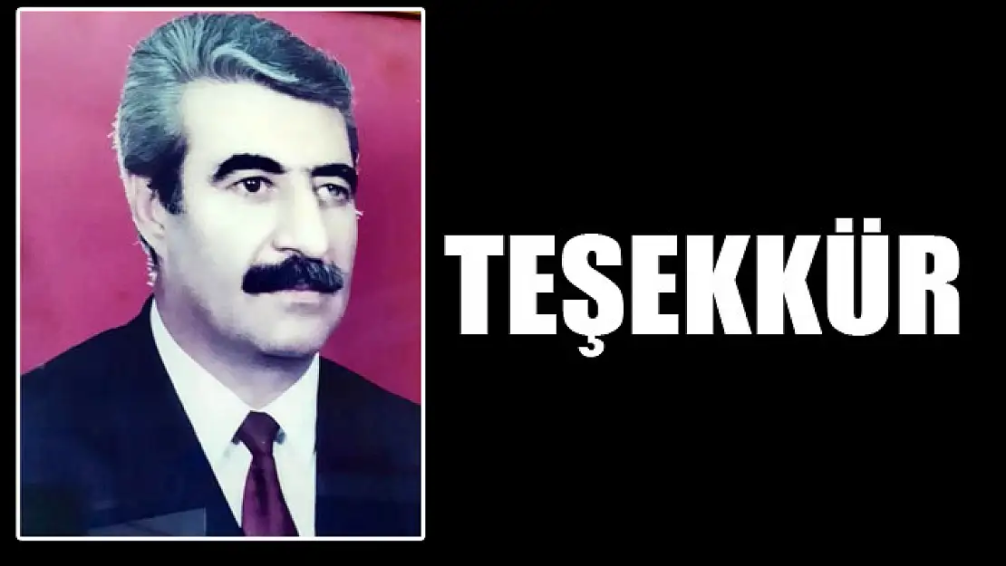 TEŞEKKÜR