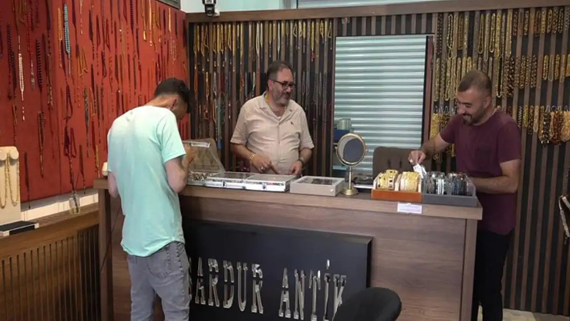 Tespih sanatı Van'da yaşatılıyor