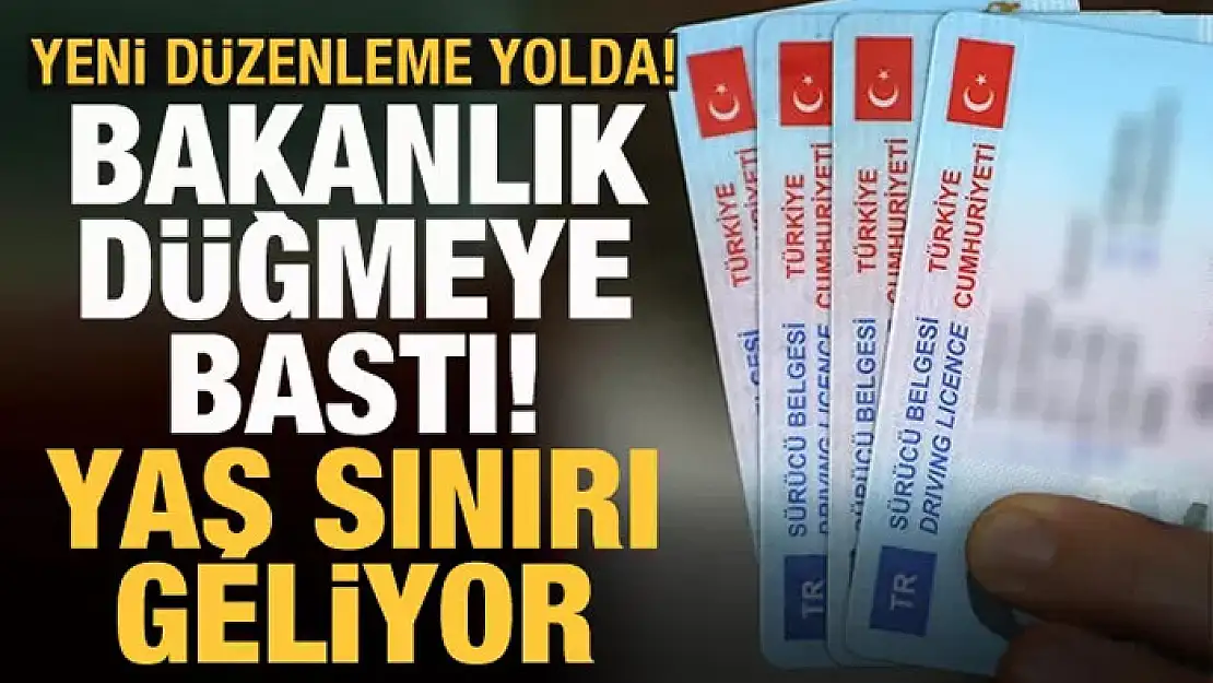 Ticari araç sürücüsüne yaş sınırı geliyor! Yeni düzenleme yolda