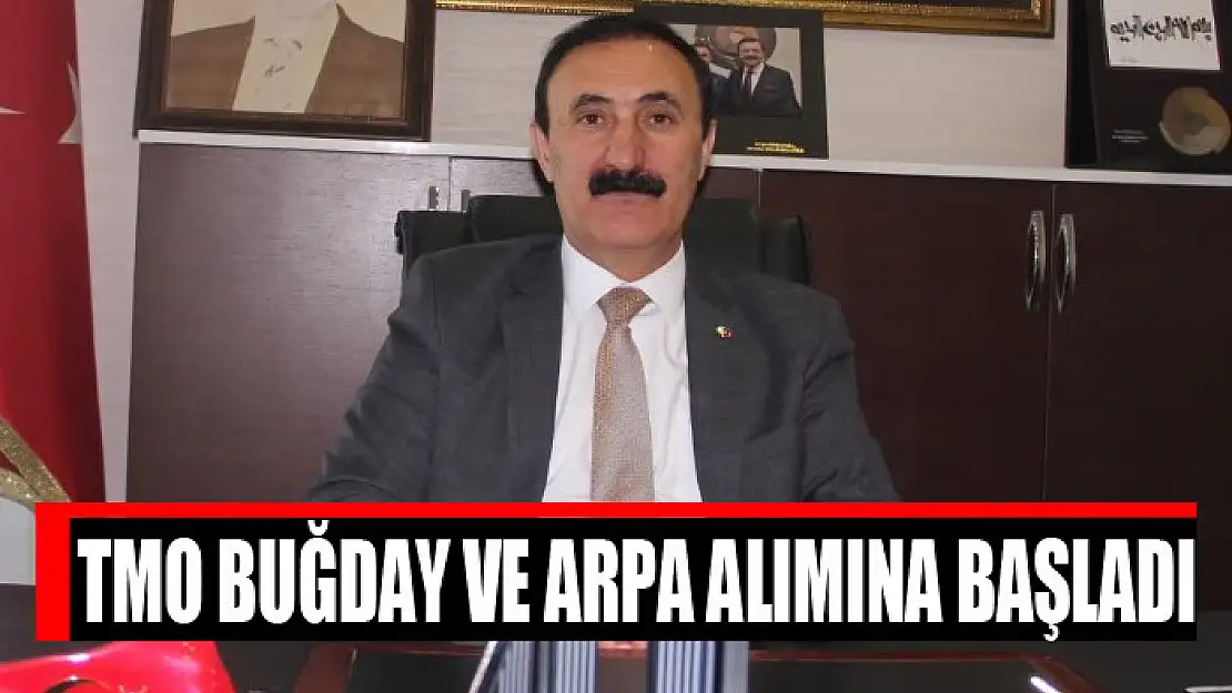 TMO BUĞDAY VE ARPA ALIMINA BAŞLADI