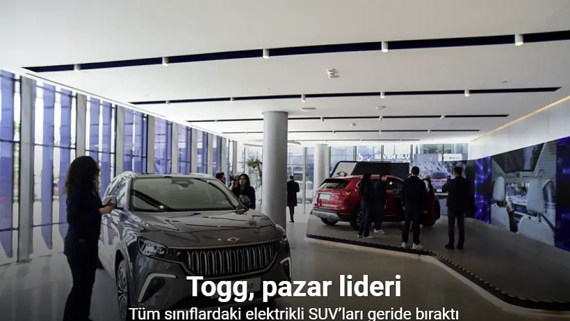 Togg, elektrikli SUV segmentinde pazar lideri