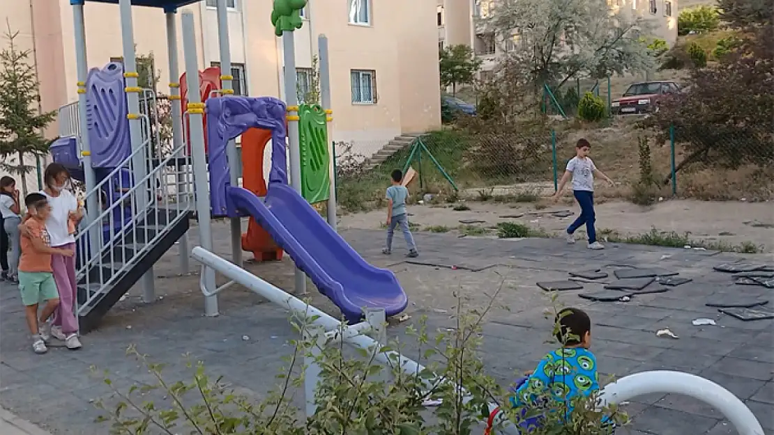 TOKİ'lerdeki parklar hor kullanılıyor