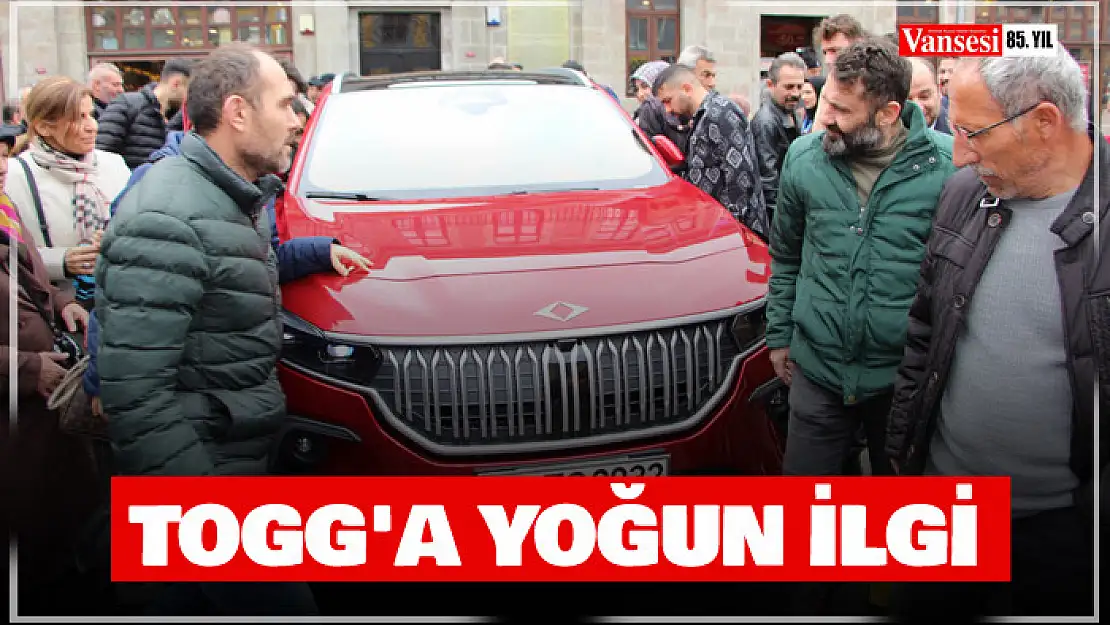 Trabzon'da TOGG'a yoğun ilgi