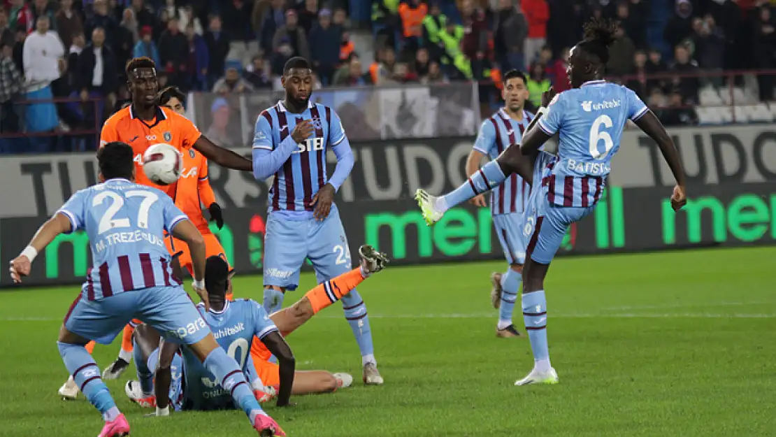 Trabzonspor, Başakşehir'le yenişemedi