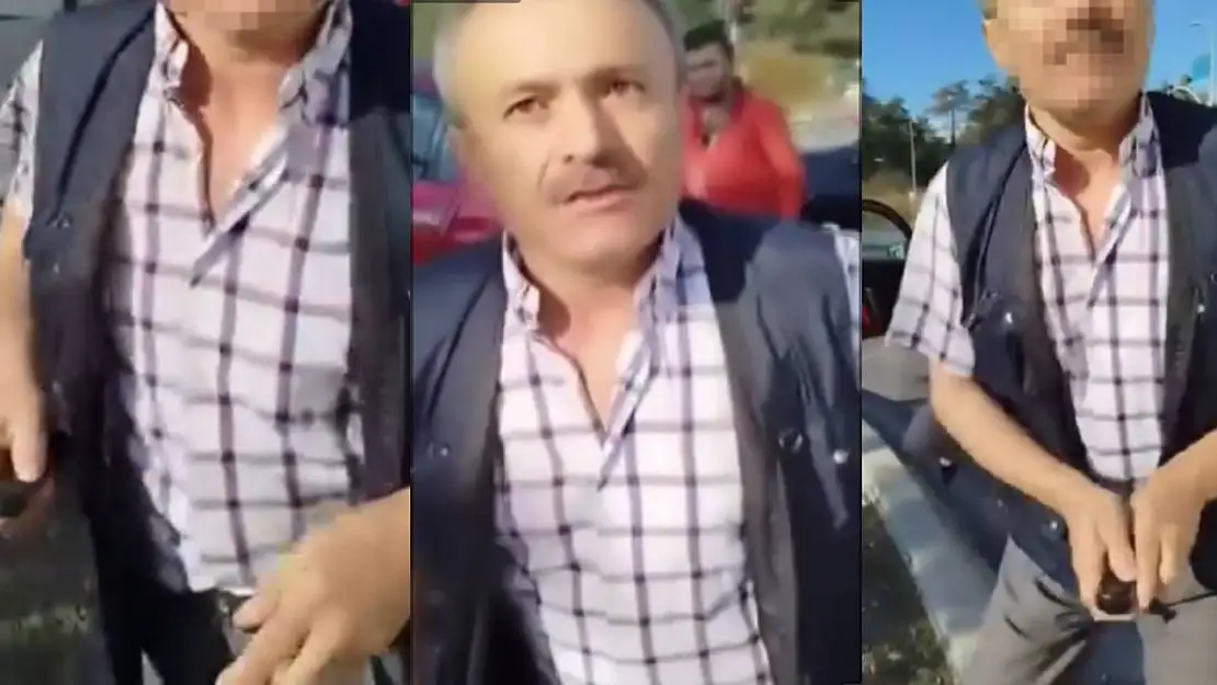 Trafikte tartışma bıçaklı tehdide dönüştü