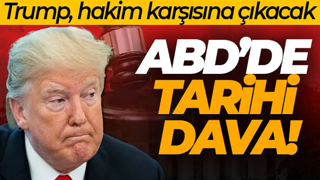 Trump, hakim karşısına çıkmak üzere New York'ta