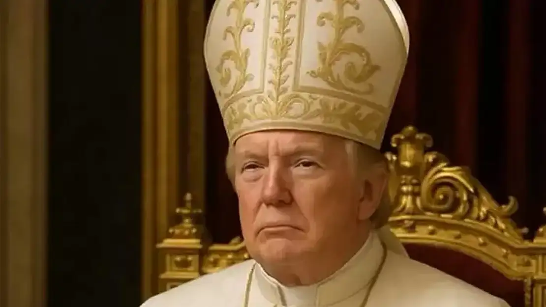 Trump, kendisini 'Papa' olarak gösteren fotoğraf paylaştı