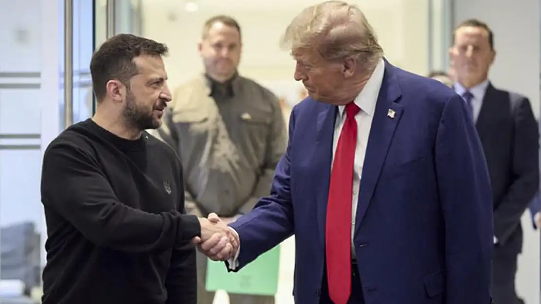 Trump, Ukrayna Devlet Başkanı Zelenskiy ile bir araya geldi